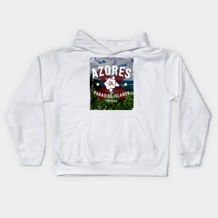 Azores (distressed) Kids Hoodie